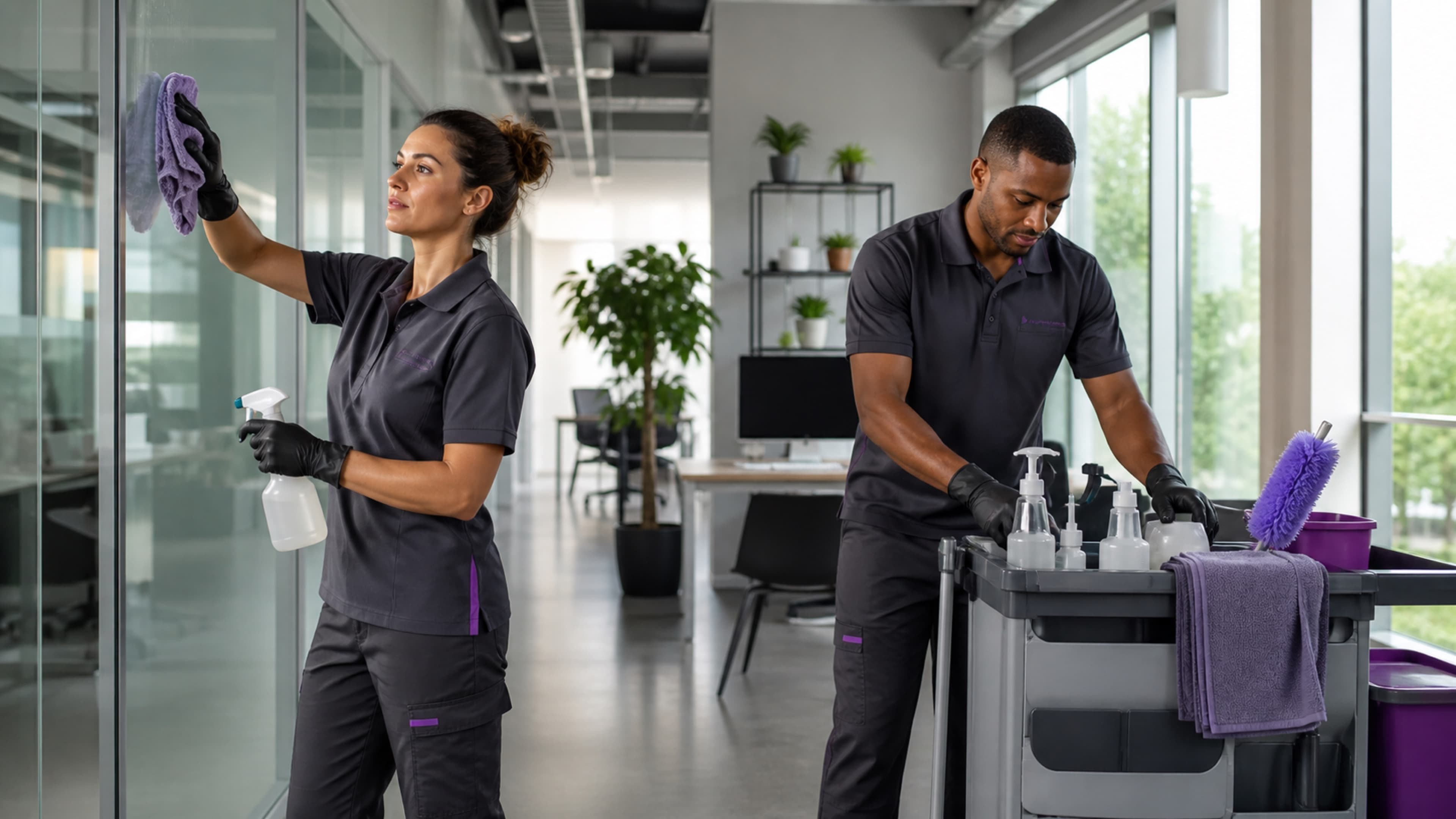 Cleaning companies booking software